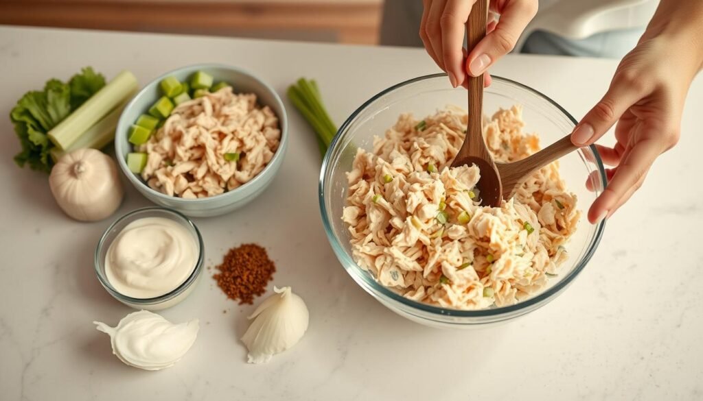 Canned chicken salad recipe preparation Canned chicken salad recipe preparation