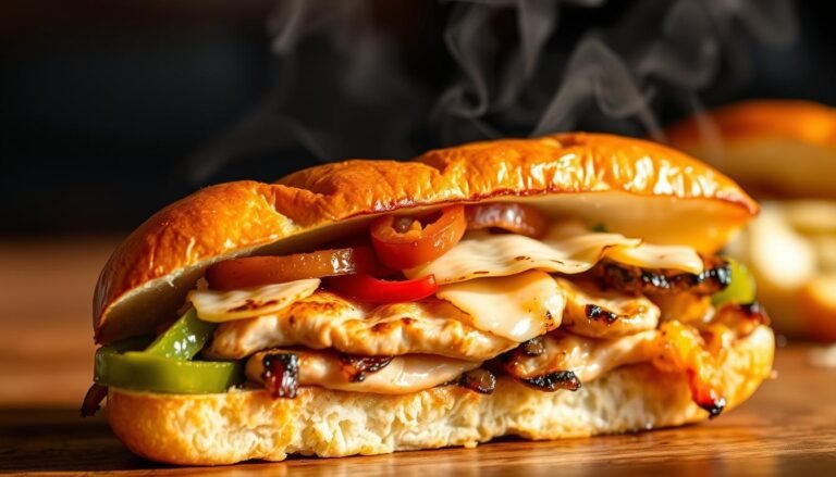 chicken philly steak