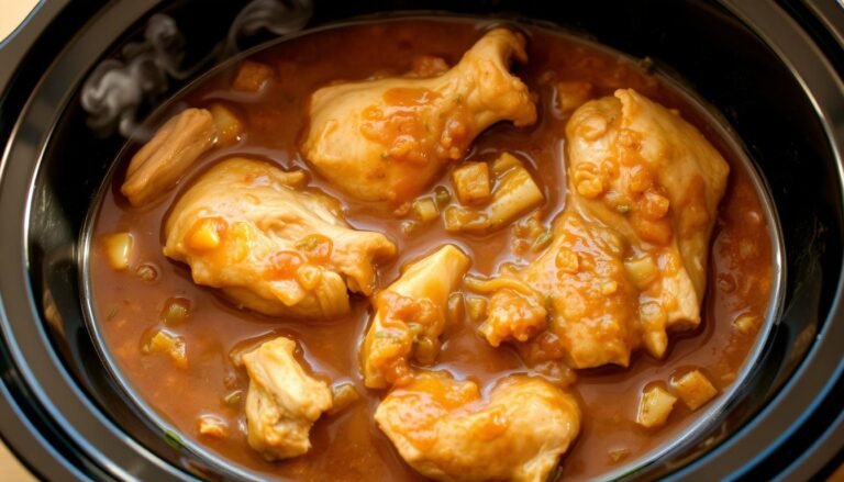 crockpot chicken and gravy